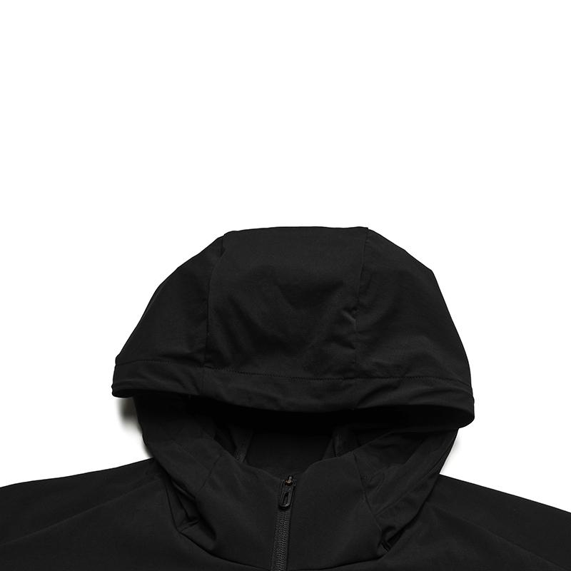 FILA Fitness Casual Classic Simple Comfortable Woven Zip-Up Hooded Jacket Men jackets A11M541709FBK