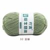 4 Strands Milk Cotton Medium Thickness Hand Knitted Crochet Doll Sweater Scarf Ball Of Thread Baby Wool