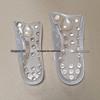 Flat Feet Correction Silicone Heel Pad - Self-Adhesive, Shock Absorbing, Massage, Half-Size.