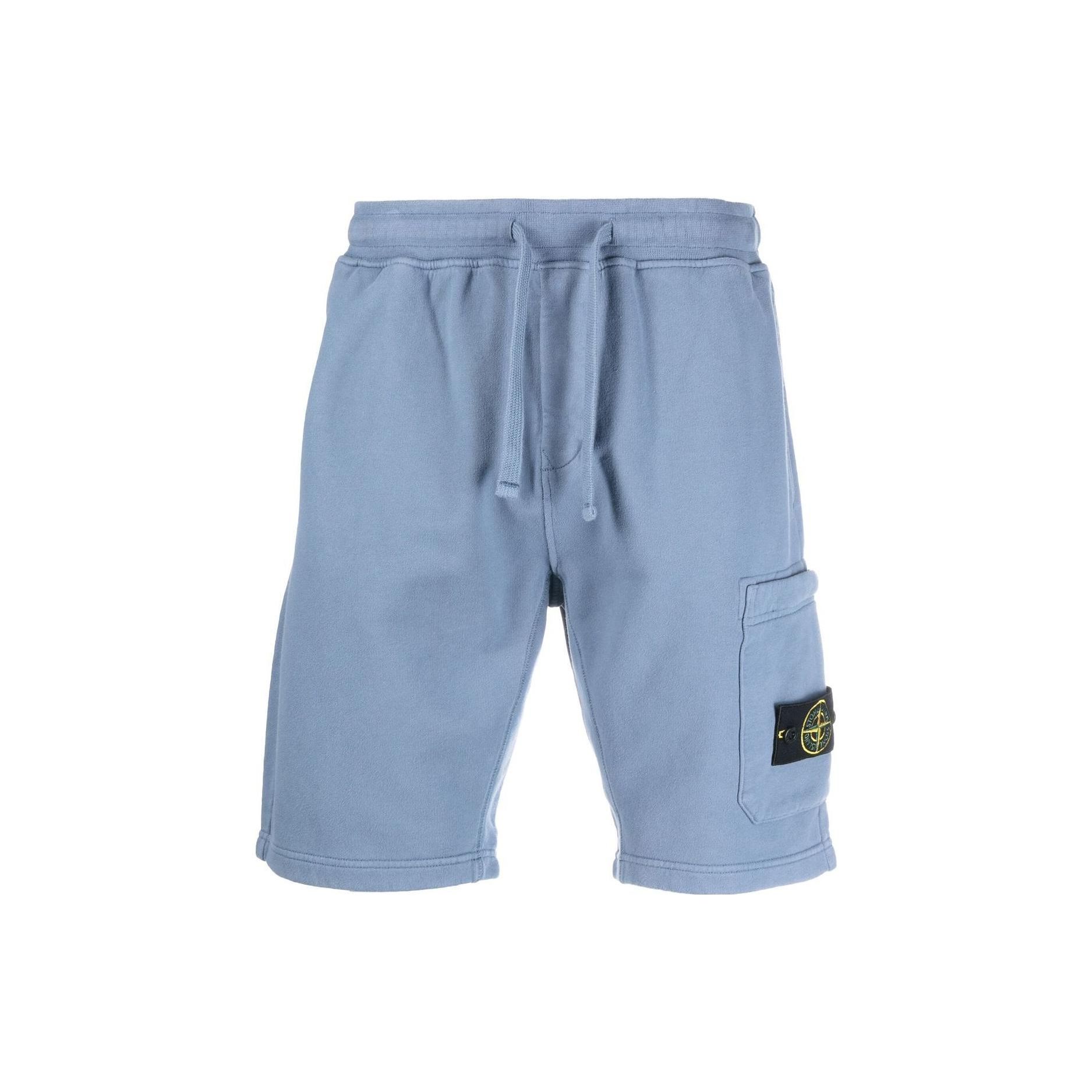 

Шорты-бермуды Stone Island темно-синие мужские низы 771564620-V0024 S