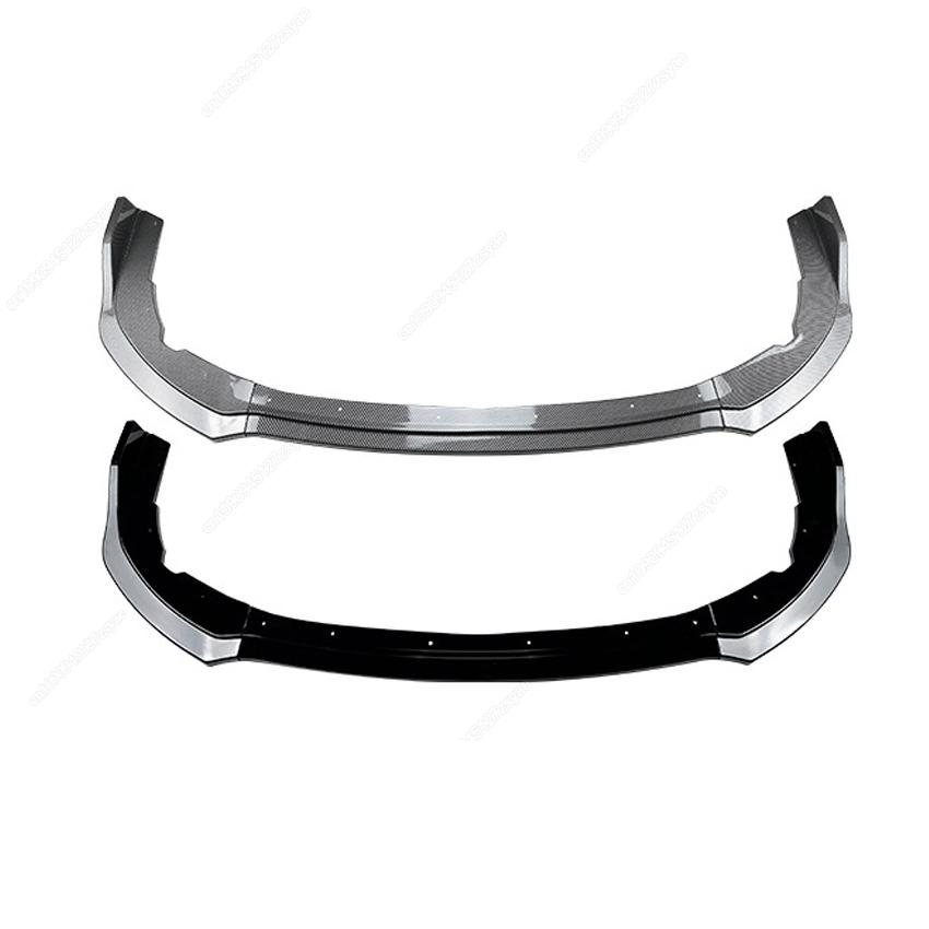 Car Front Bumper Lip Spoiler Splitter Diffuse Lower Air Deflector For Subaru Impreza WRX STI 2011-2014 ABS Black Bodykits Tuning