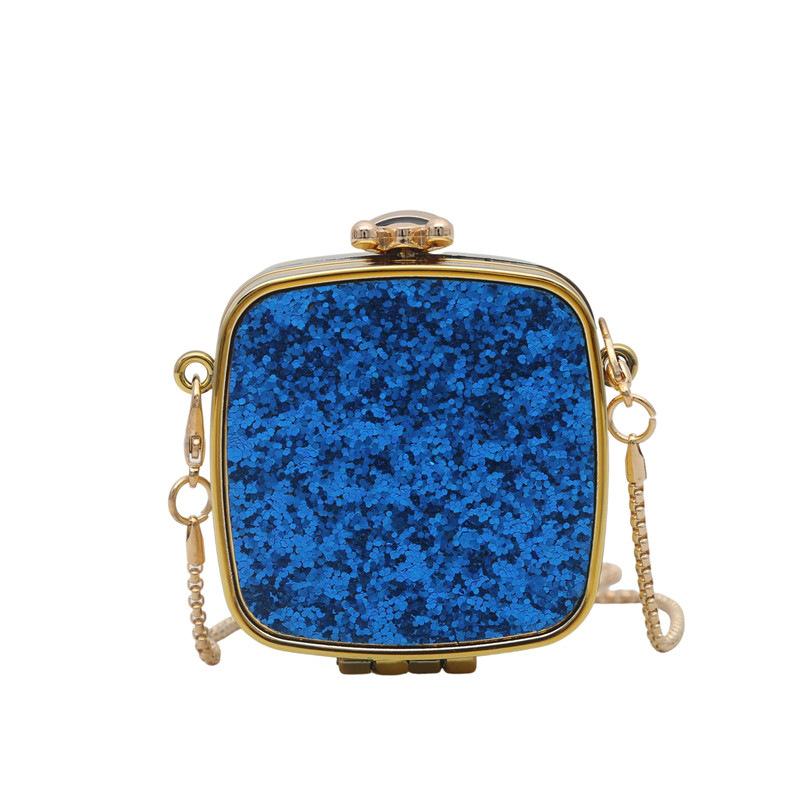 

Acrylic mouth red envelope 2025 new European and American sequined shoulder bag women s versatile chain crossbody mini box bag