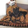 Greek Mythology Flannel Blanket, Ultra-Soft All-Season Throw for Sofa, Bed, Camping, Naps & Travel – Perfect Holiday Gift