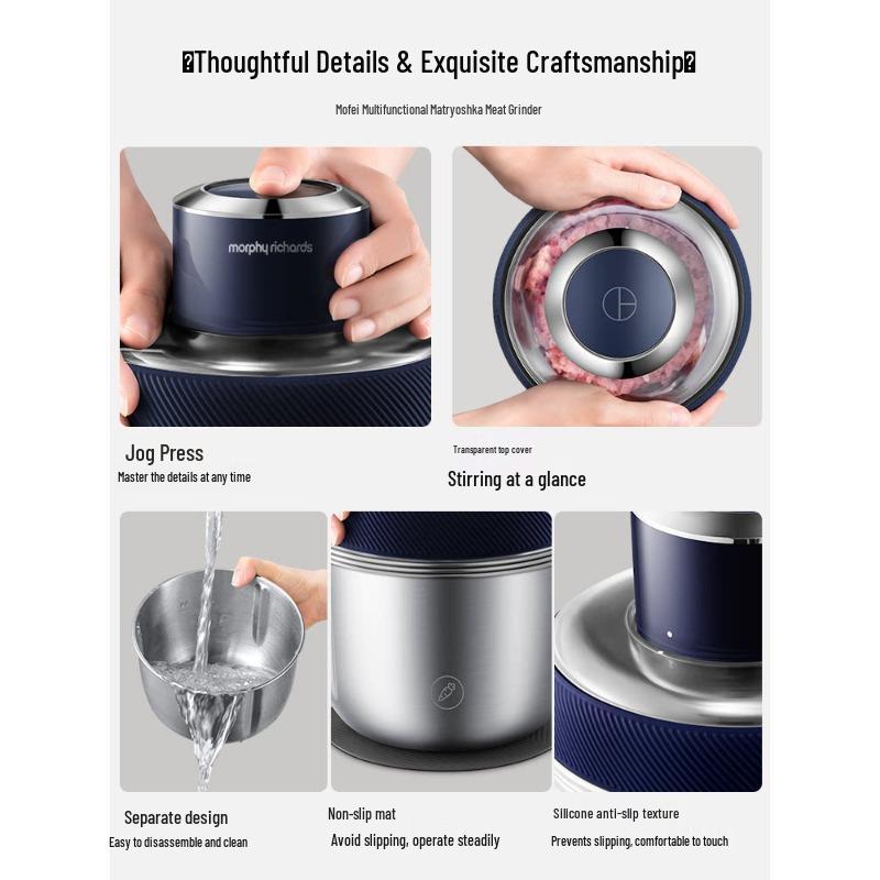 Mofei Multi-Function Meat Grinder & Baby Food Blender