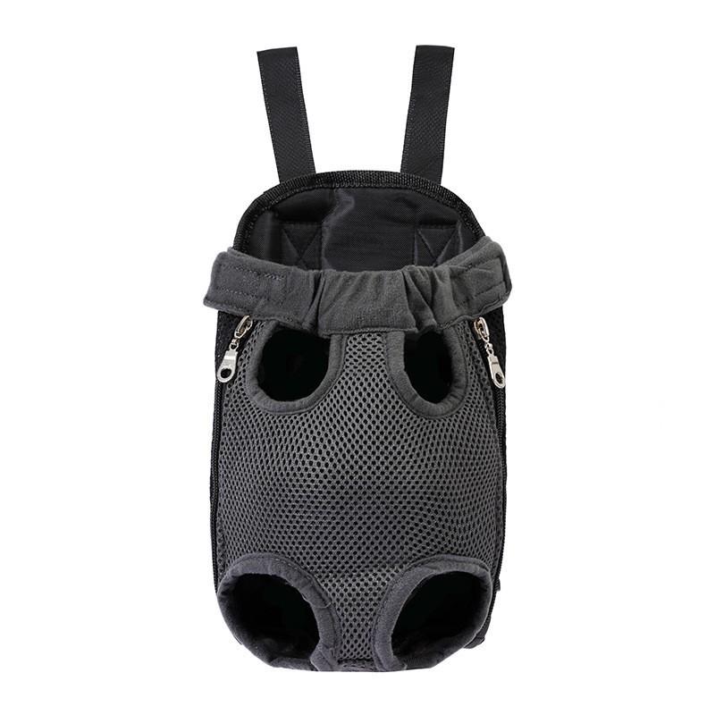 Portable Mesh Backpack for Small & Medium Dogs and Cats - Breathable Travel Carrier