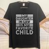 Anime Mann Sommer T-Shirt Meine Schwiegertochter Ist Mein Lieblingskind Kurzarm Neu Angekommen Rundhals Jungen Oberteile Marke T-Shirt
