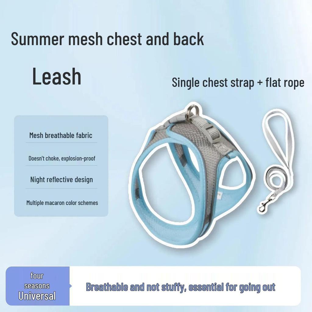 Adjustable Cat Anti-Escape Leash & Harness for Outdoor Walking