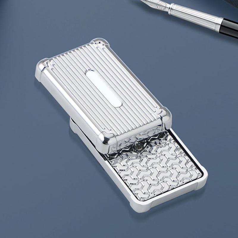Soap Box Fidget Magnetic Push Card Alloy Mechanical Slider Edc Pushing Plate Sensory Relieve Stress Relief Toy Anti Anxiety
