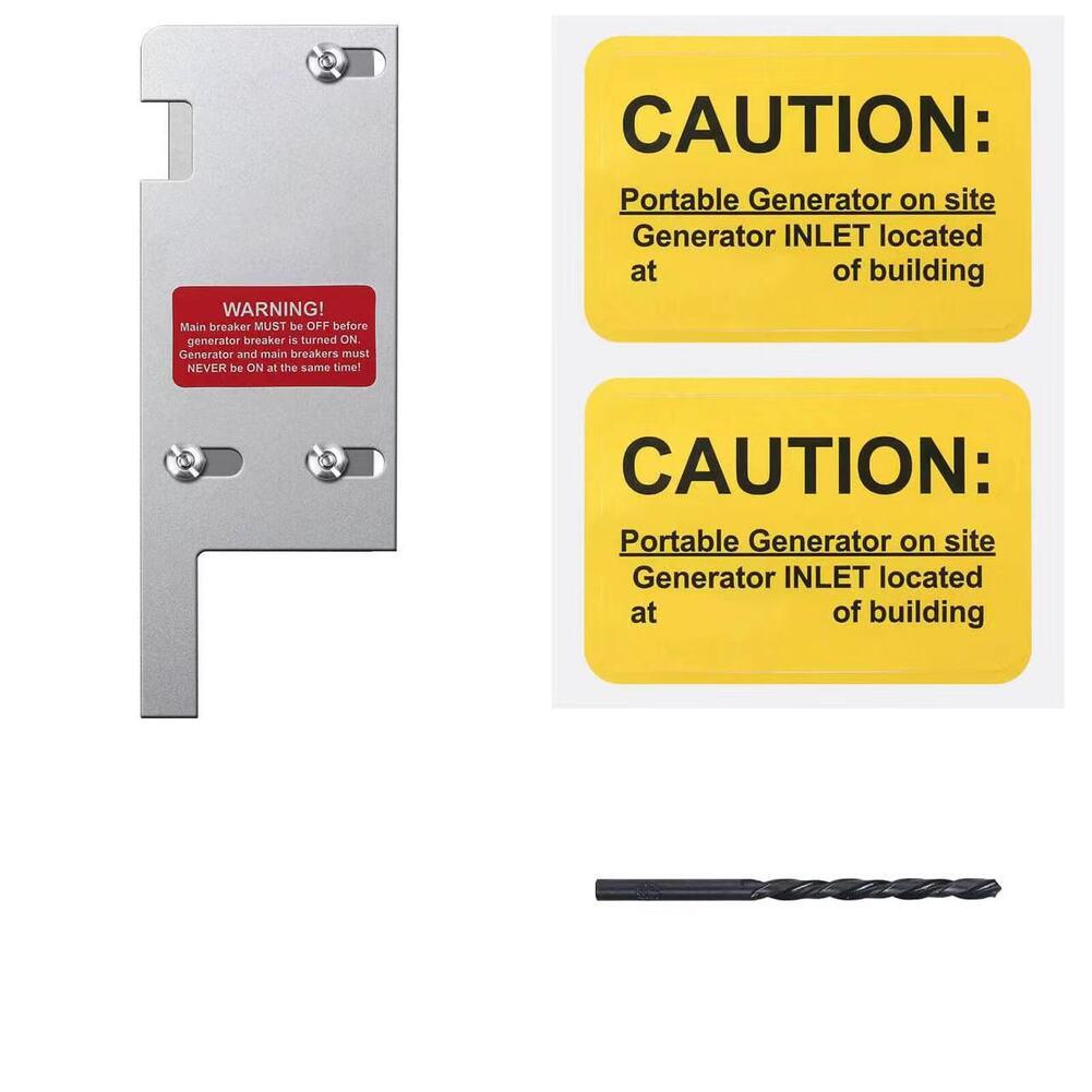 Anodized Aluminum Construction Generator Interlock Kit Straightforward Setup Easy Install Generator Safety Kit