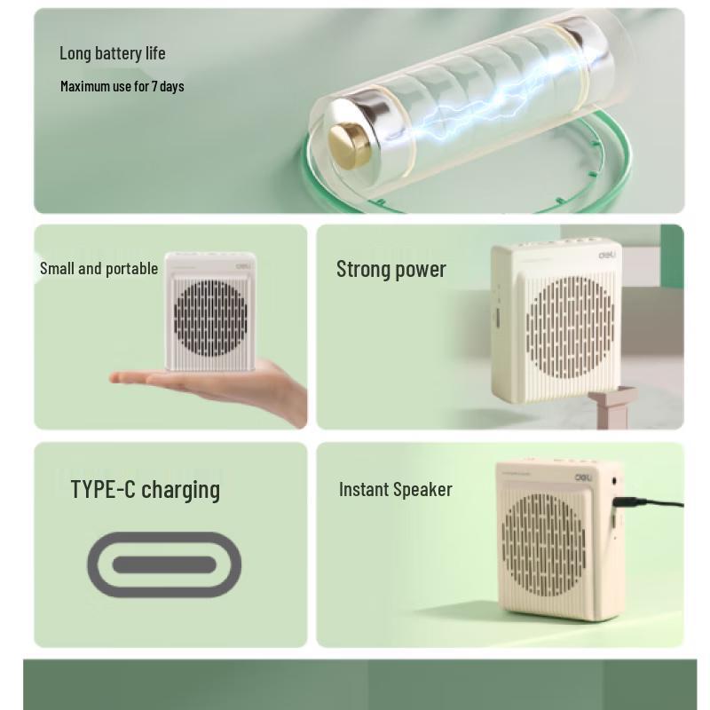 Deli LT920 Portable Wired Voice Amplifier