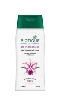 Biotique Bio White Orchid Skin Whitening Body Lotion pour peaux mixtes, 200 M