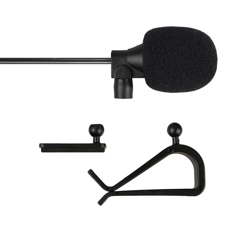 3m Professionals Car Clip Jack Plug Mic Stereo For Auto DVD Radio Audio Microphone Wired External Microphone Mini 3.5mm