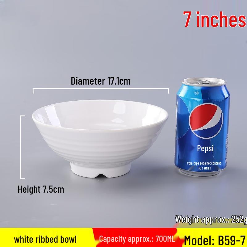 

777 Melamine Soup/Noodle Bowl