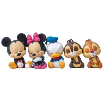 Takara Tomy Arts Shoulder Zun Disney Character X Complete Set of 5 Types Full Complement Gacha Capsule Toy Fig. (Resale)