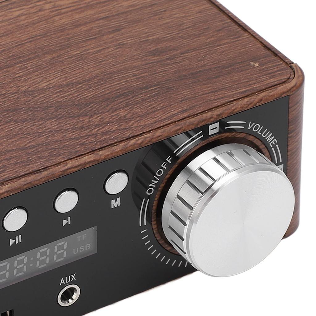 Mini Bluetooth Leistungsverstärker, Klasse D Digitaler Audioverstärker, 3,5mm Stereo-Soundeingang, Mehrfache Dekodierung
