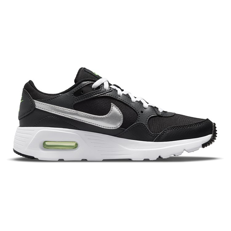 Nike Air Max SC GS Black Chrome Kids Sneakers Dark-Smoke-Grey Green-Strike CZ5358-005