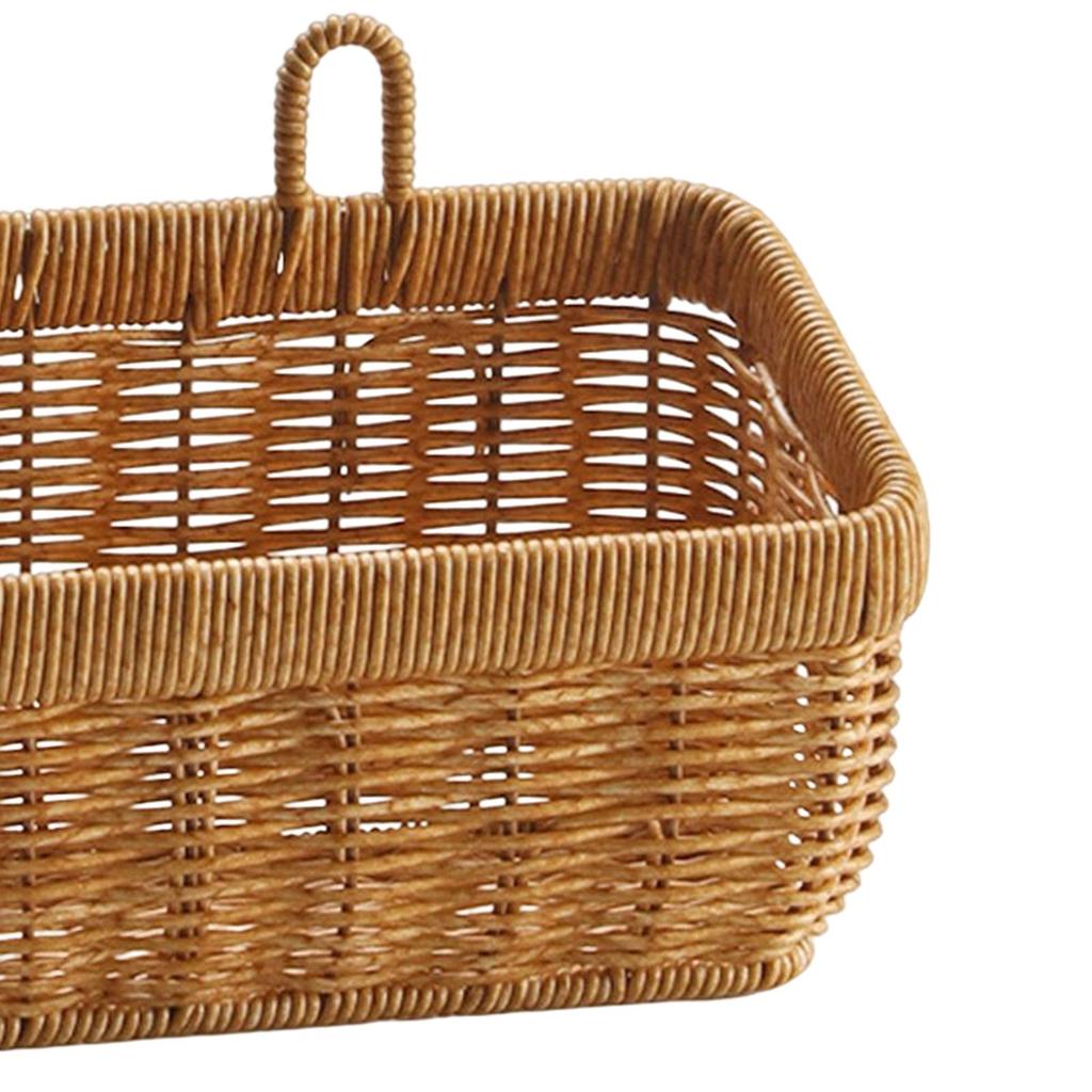 Handmade Woven Kitchen Storage Basket Decorative Basket Home Decor Storage