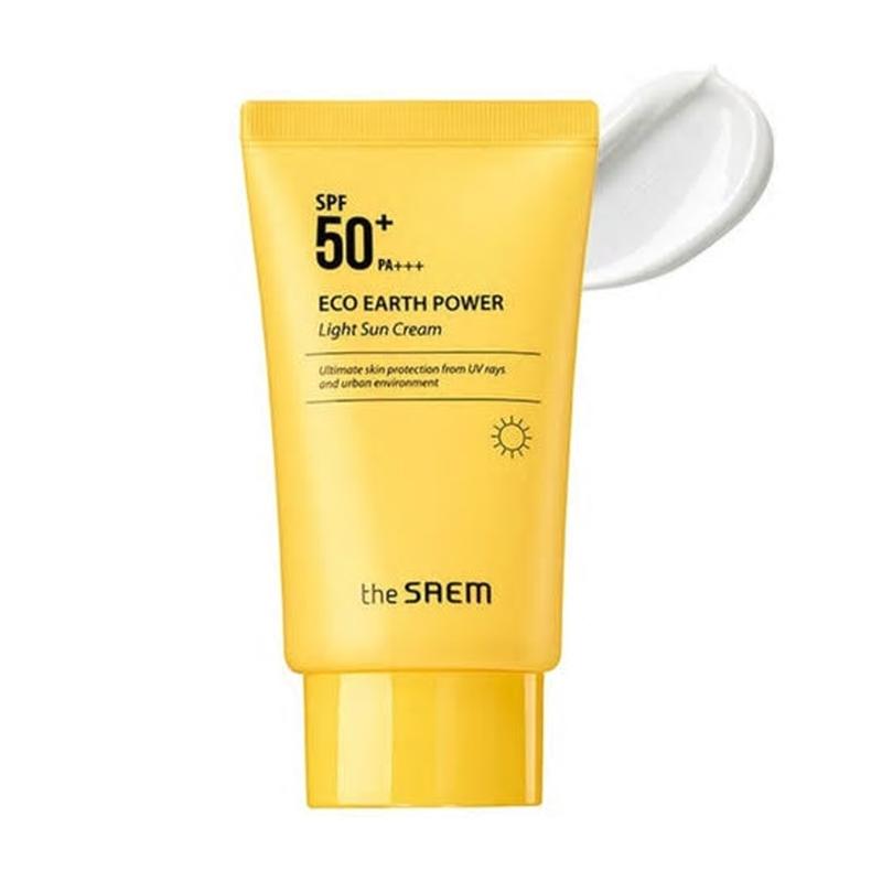

The Saem Eco Earth Power Light Сонцезахисний крем SPF50 PA++++ 50г SPF50 PA++++ 50g