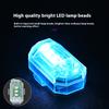 Motorcycle Anti-collision Warning Light Flashing LED Car Strobe Light Waterproof Wireless Remote Control for Cars and Motorcycle
