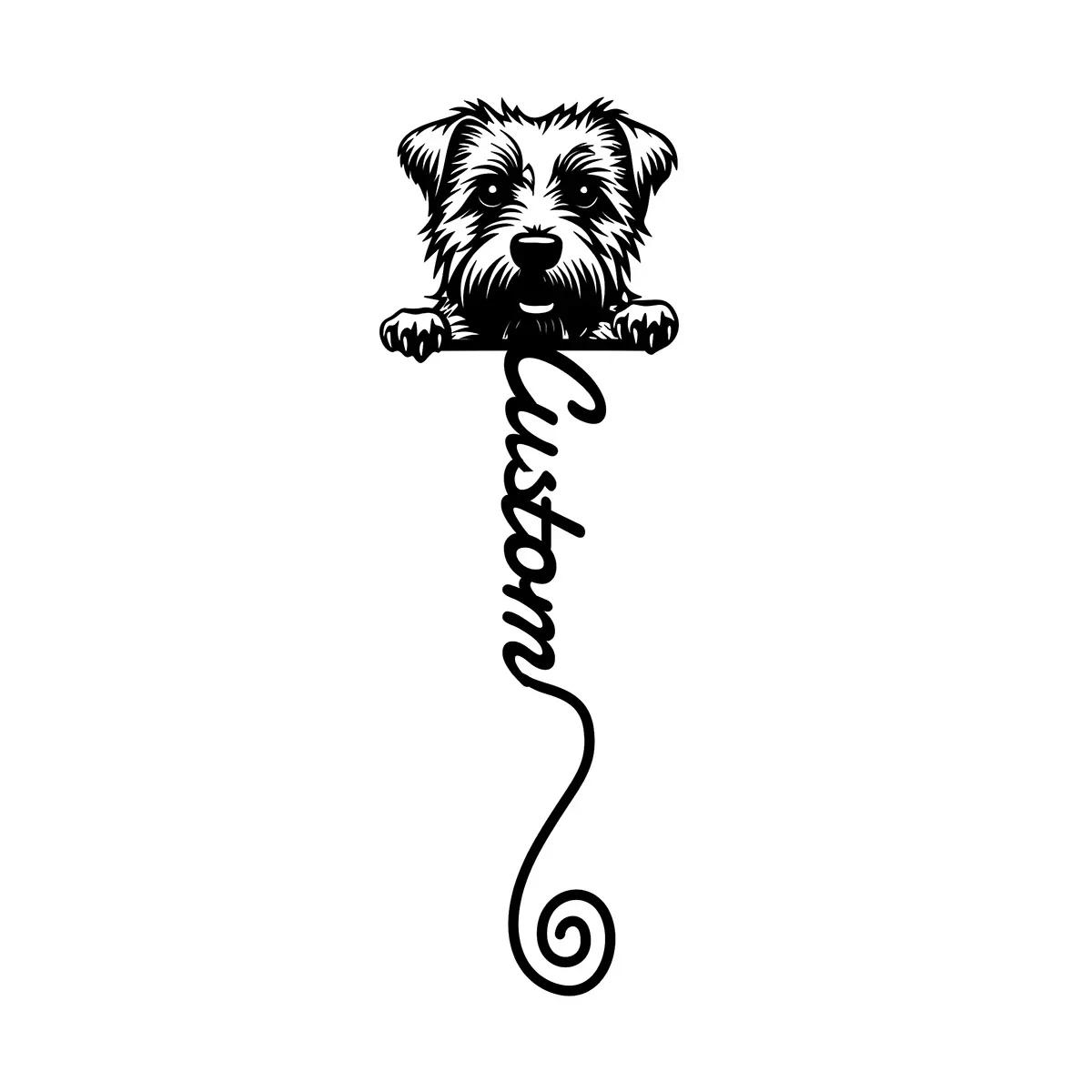 

Norfolk Terrier Bookmark, Metal Bookmark for Book Lovers, Vintage Style Gift, Dog Lover Gift, School Teacher Appreciation, Unique Collectible