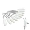 10pcs/set Stone Grinder Polisher Burs 2.35mm Shank For Contouring Shaping Porcelain Nail Rotary Stone Polisher Nail Accessory Mill Tools
