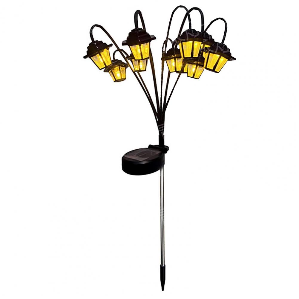 Garden Solar Light Outdoor Solar Powered Ground Insert Waterproof Landscape Lighting for Pathway Driveway Porch Lawn Patio Yard