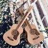 Wooden Material Guitar Picks Storage Guitar Shape Guitar Pick Holder  Guitarist Organization