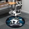 1pc Panda Gaming Office Round Area Rug, Indoor Mat Suitable For Office, Under Office Chairs Bedroom Living Room Home Decor, Room Deco, 079