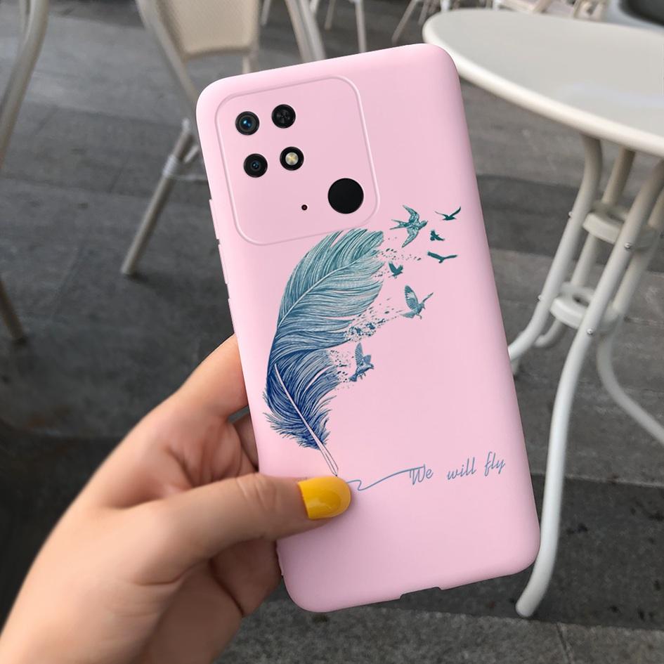 For Xiaomi Redmi 10C Phone Case New Popular Flower Painted TPU Cover For Xiaomi Redmi 10C 4G Bumper Redmi10C NFC 2022 Soft Funda