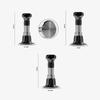 51/53/58mm Coffee Tampers Stainless Steel Rebound Constant Force Impact Tamper Threaded Bottom Espresso Tool Barista Accessories