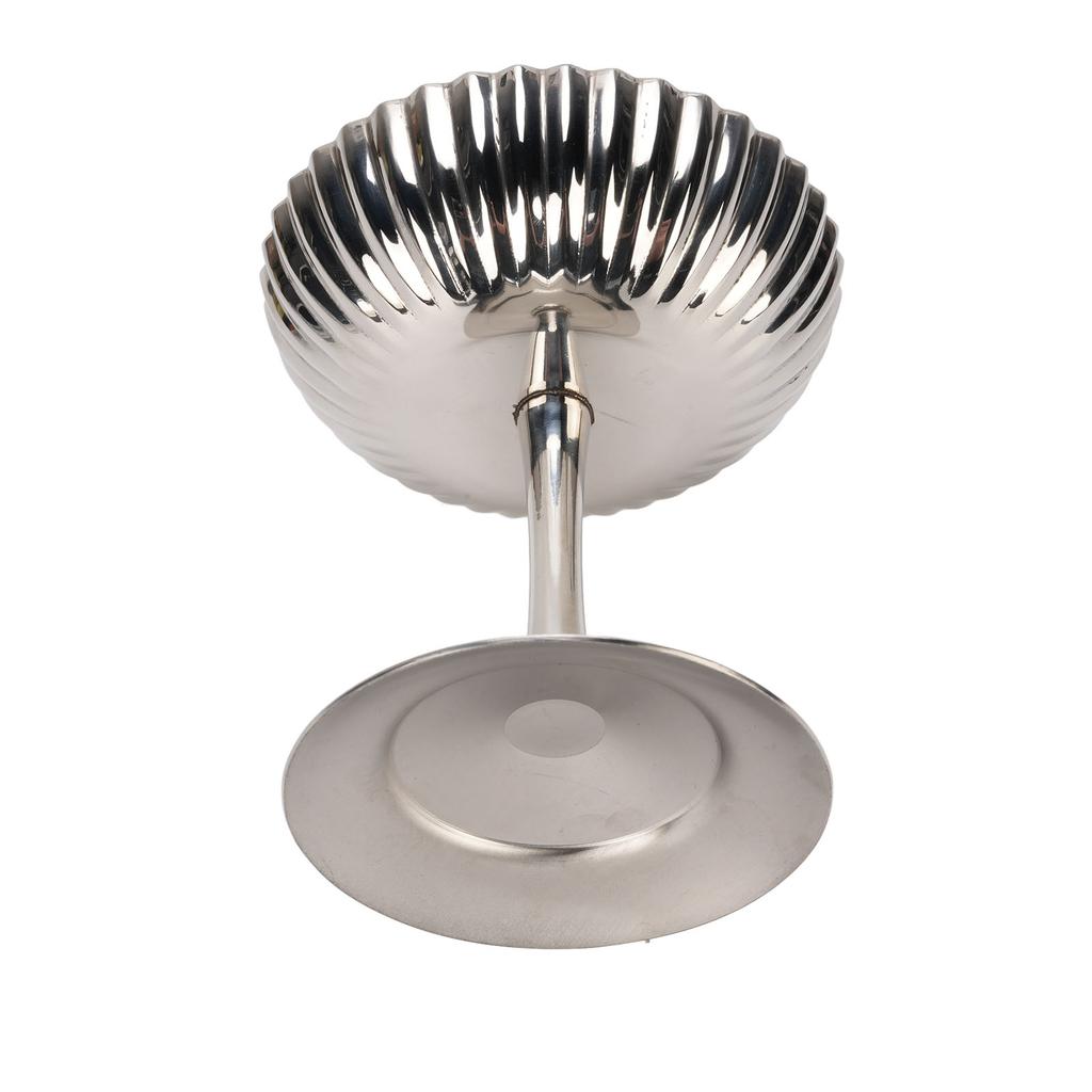 Ice Cream Serving Cup Creative Stainless Steel Footed Ice Cream Bowl for Dessert Pudding