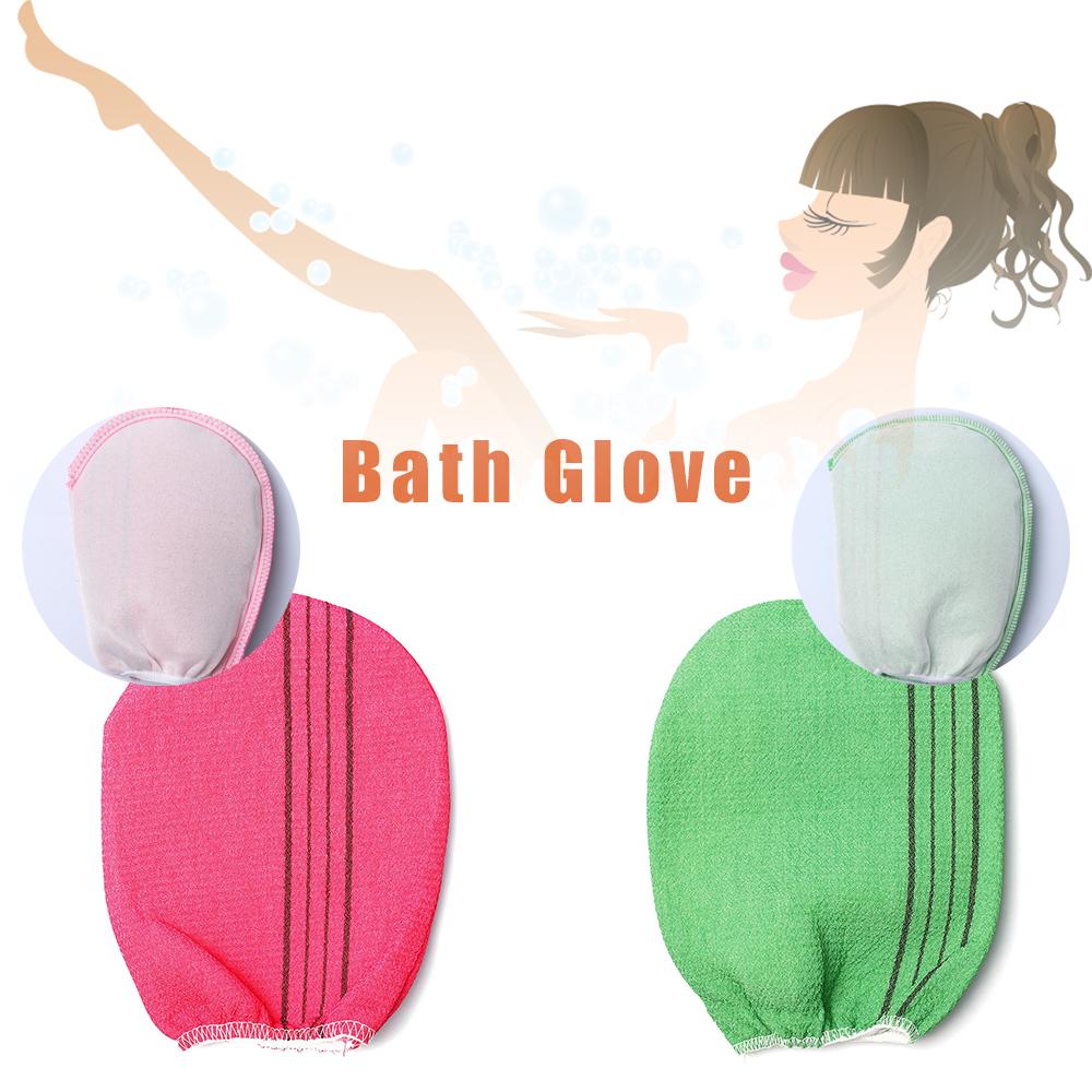 Extreme Comfort Massage Viscose Fiber Body Rub Exfoliating Towel Bath Glove Shower Scrubber