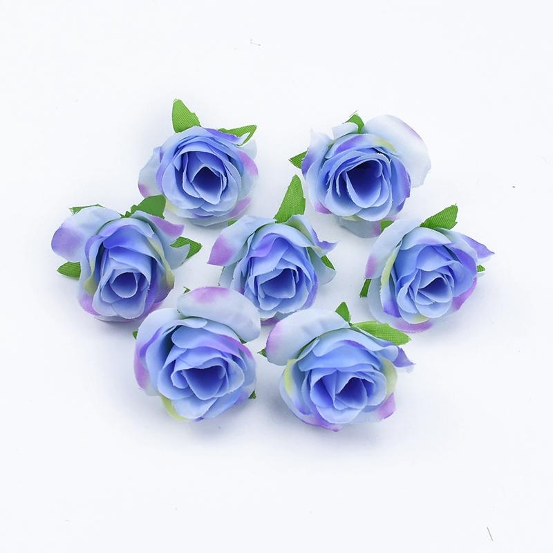 Artificial flowers Silk Roses Bud Home festival party Outdoor Garden arch Decor Diy gift candy box brooch Wedding Bridal Bouquet