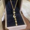 Ins-Style Star & Moon Tassel Necklace: Korean Minimalist Clavicle Chain