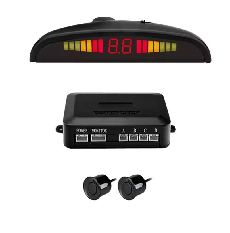 

2/4/6/8 Probes LED Parking Sensor System Backlight Parktronic Monitor Display Kit Backup Detector Assistant 2