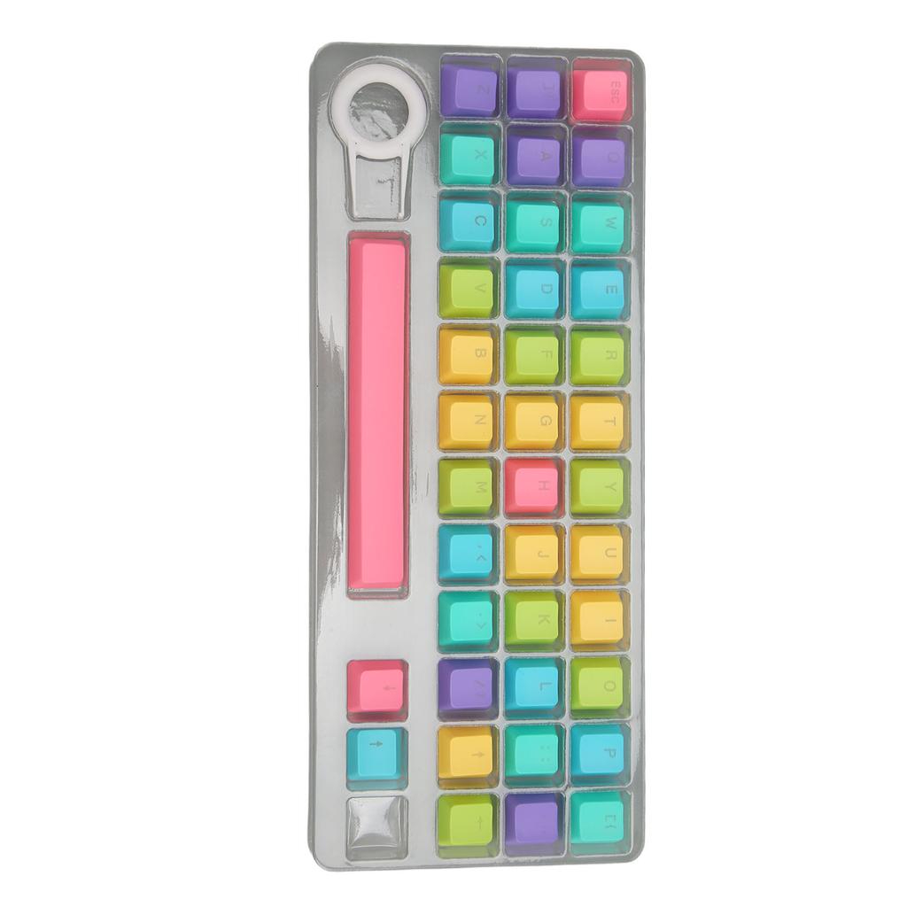 39 Keys Mechanical Keycap DIY Colorful Backlight Exquisite Mechanical Keyboard Keycaps with Keycap Puller