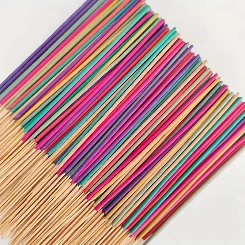 30/60/120Pcs Aromatherapy Incense Sticks Mixed Set Natural Fragrances Lavender Rose Ocean Incense Stick for Home Yoga Meditation