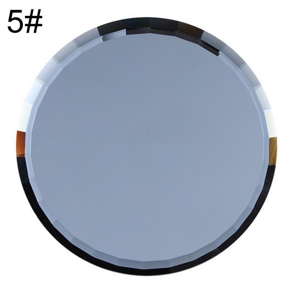 Mirror Glass Palette False Nail Tips Display