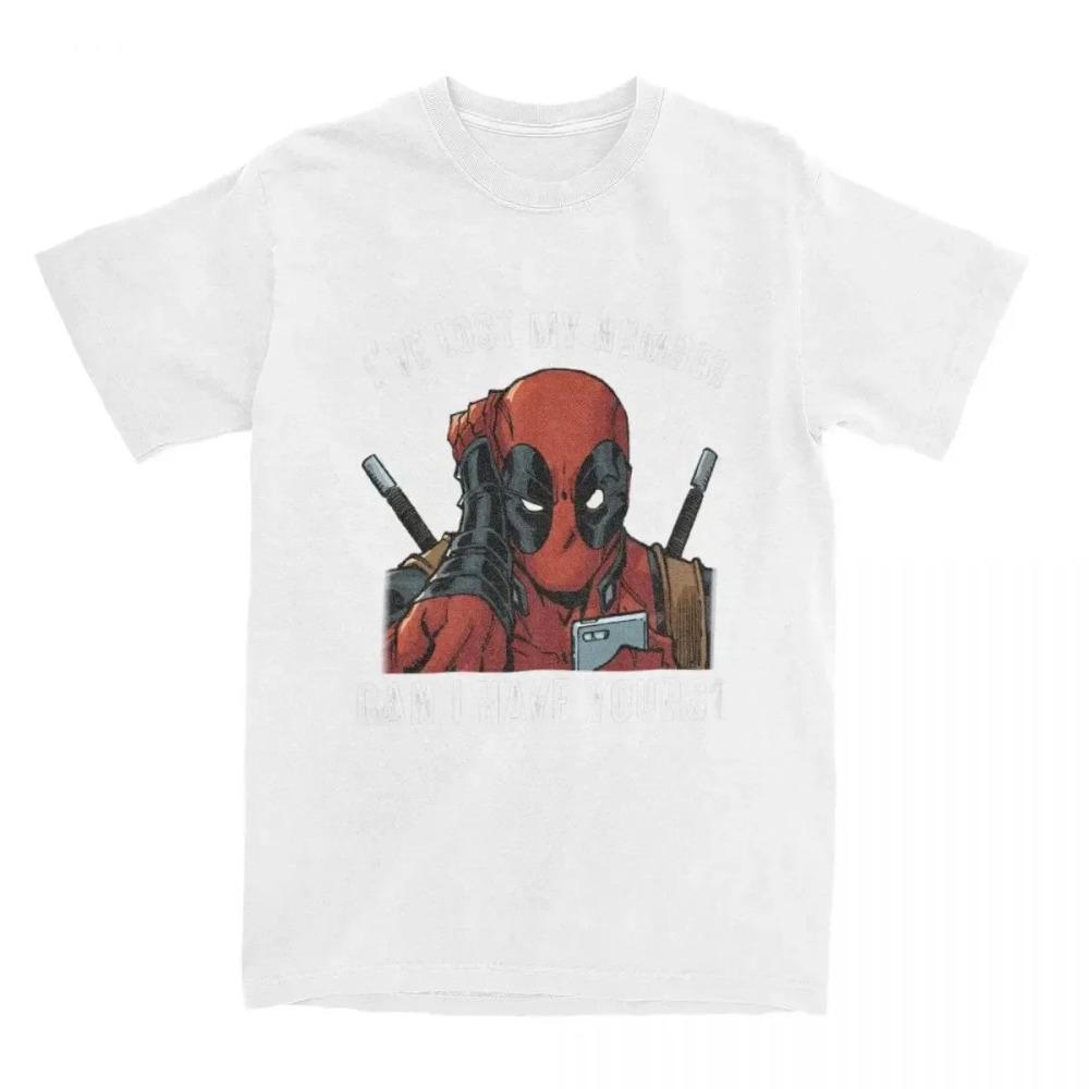 Deadpool T-shirt X-Men Cotton T-shirt Men's and Women's Short Sleeve Top Y2K Casual Breathable Top T-shirt