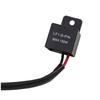 KAFEEK 2-Pin Electronic LED Flasher Relay FIX Motorcycle Turn Signal Bulbs Hyper Flash