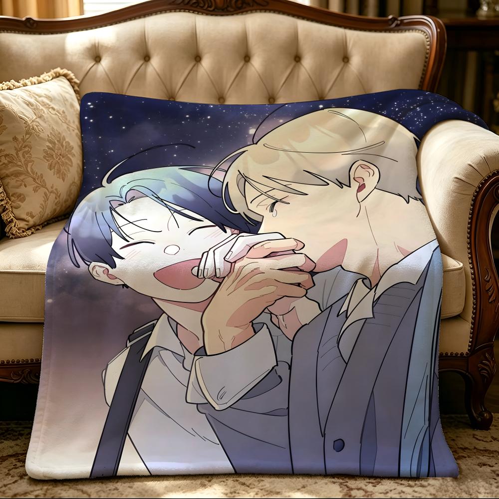 anime O-One Room TA-A Throw Thick Comfort Flannel Quilt, Multi-scene Use Indoor Outdoor Daily Nap