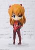 TAMASHII NATIONS Figuarts Mini Evangelion Shikinami Asuka Langley Approximately 90mm Painted Movable Figure PVC&ABS