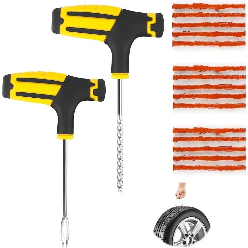 Резиновые герметизирующие жгуты для ремонта шин Заплатка для прокола шины Аварийный ремонт шин Инструмент для бескамерных шин Ремонт проколов шин велосипеда Набор инструментов