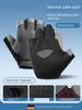 German Cycling Gloves Half-Finger Shock-Absorbing Breathable Summer Thin Model for Men and Women Road Mountain Bike Cycling Equipment