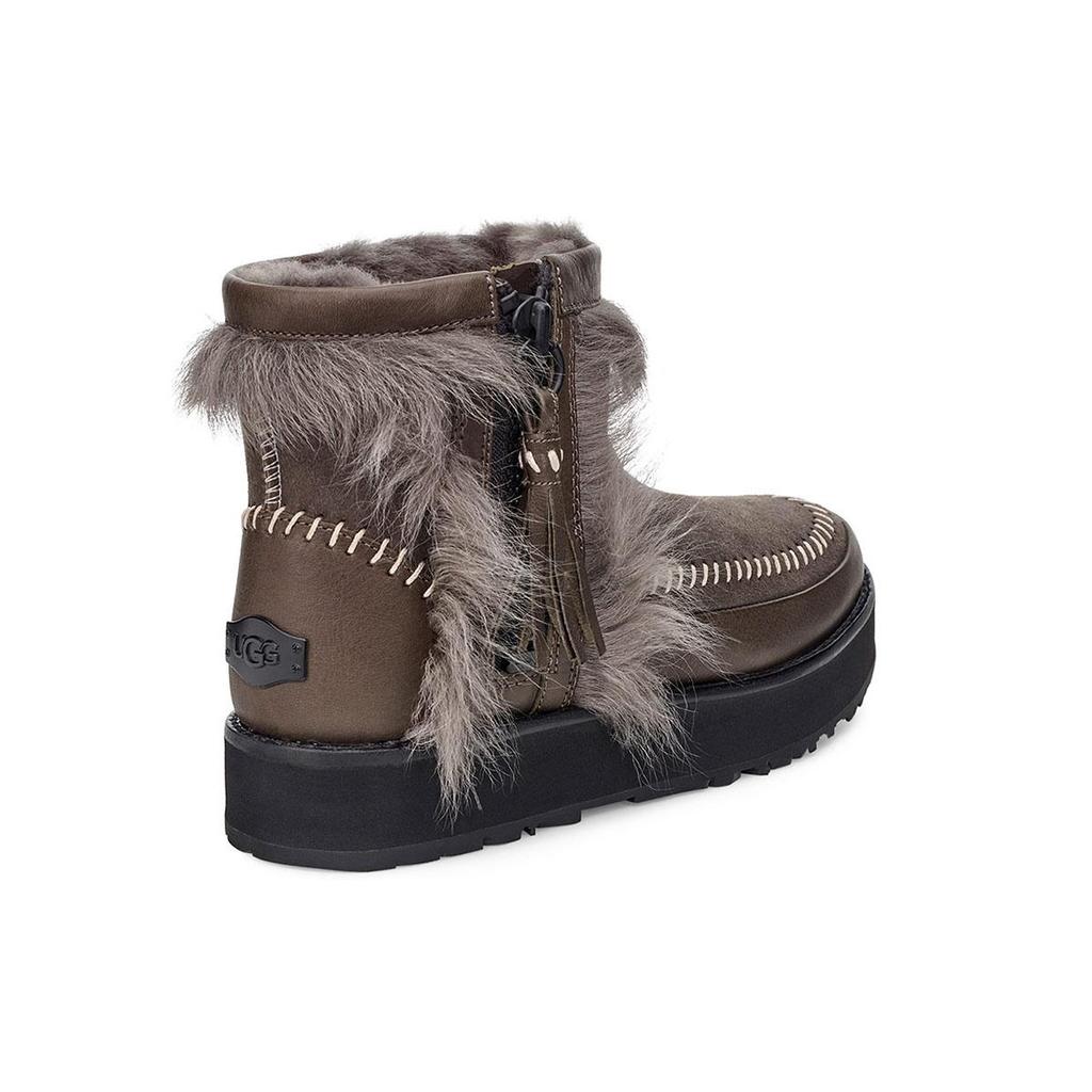 UGG Fluff Punk Boot Fleece Lined Women's 1102950-BLKO