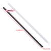 100Pcs Black Flexible Plastic Drinking Straws Single Piece Paper Packaging Rietjes for Party Kitchen Beverage Use