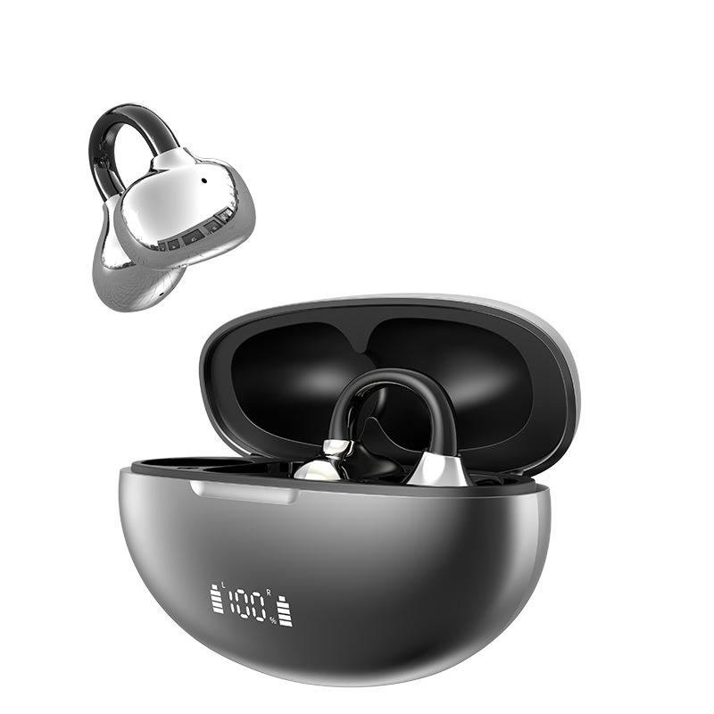 The new Q108 true wireless ear clip wireless Bluetooth headset is painless to wear for a long time and has a long battery life.