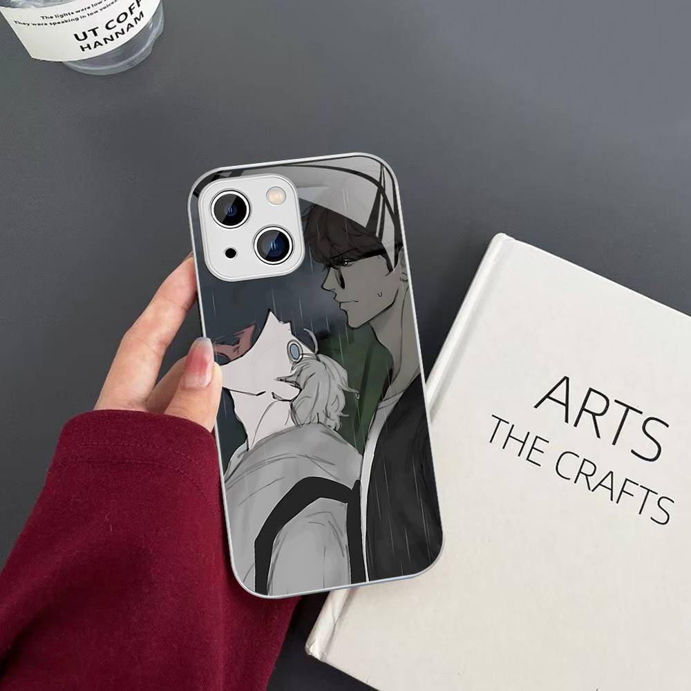 Nerd Project Bl Anime For iPhone 14 13 12 Mini 11 Pro XS Max X XR 14 Plus Tempered Glass Cover