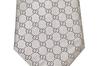 Gucci Gravata marca Gucci padrão GG prata