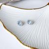 Silver Earrings with Natural Topaz 7.345ct (2167778)